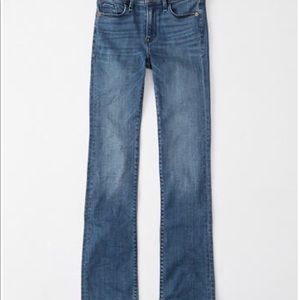A&F bootcut jeans